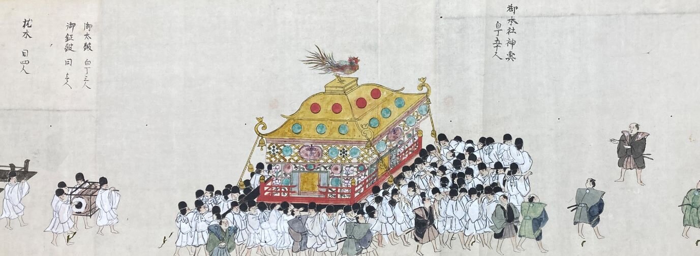画像『日光東照宮御祭礼絵巻』