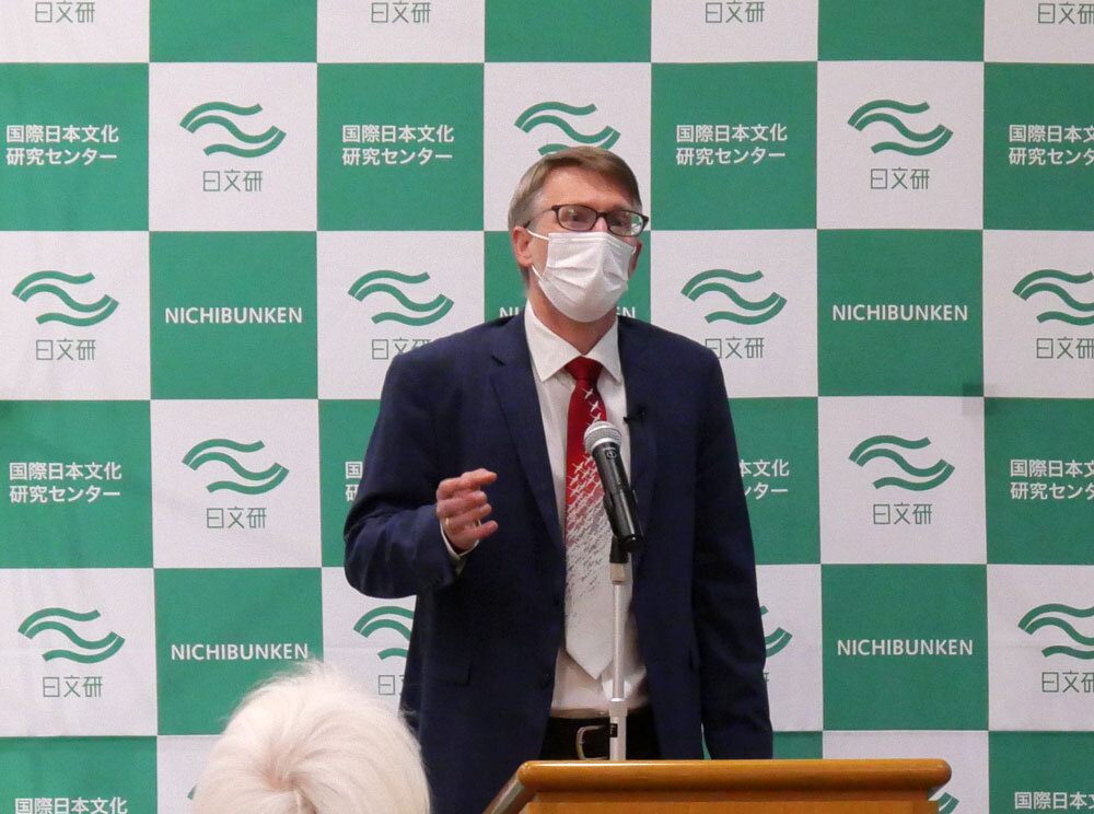 ボイル准教授による発表